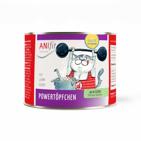Kat Natvoer Powertöpfchen 200g 6 Stuk -1- Anifit
